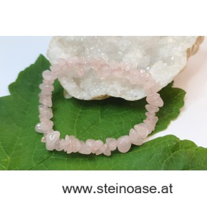 Armband Rosenquarz 'Splitter'